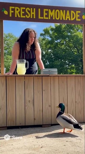 Duck vs Lemonade Stand