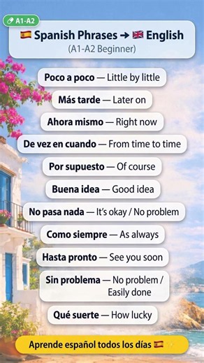 Easy Spanish Phrases for Beginners | Spanish to English