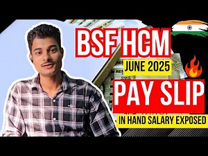 BSF HCM PAY SLIP (JUNE 2025) EXPOSED 🔥| IN HAND SALARY | DREAM SALARY