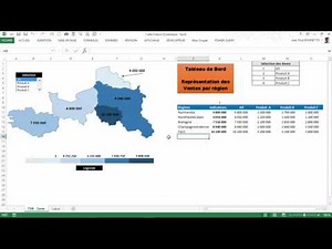 Excel VBA - Tableau de Bord avec Carte Dynamique