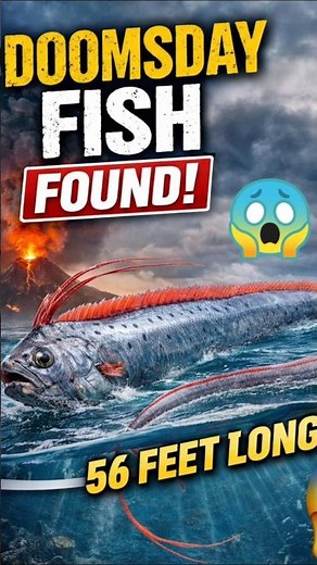 Is This the End? Oarfish “Doomsday Fish” Explained! Rare Deep Sea Creature | Ocean Facts videos