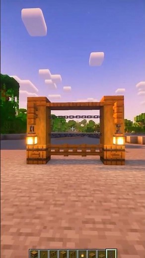 Minecraft Drying Rack Build Tutorial! 🐟 #shorts