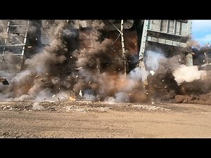 Never seen such a massive demolition in the UK