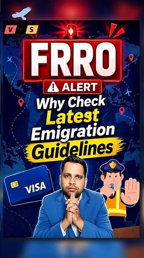 Before You Travel ✈️ Double Check Emigration Rules FRRO! | VPS TRAVEL #FRRO #FRROVISA #indianvisa
