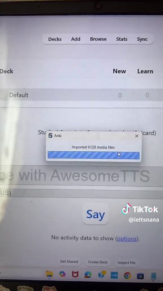 💎 Cách Import file Anki 💎 #ankiwithnana #anki #ielts #vocabulary