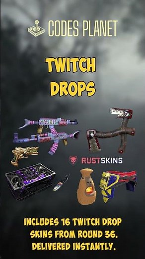 Rust Twitch Drops – Round 36 is LIVE! ⚡🔥