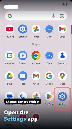 How To Change Battery Widget On Android - Full Guide
