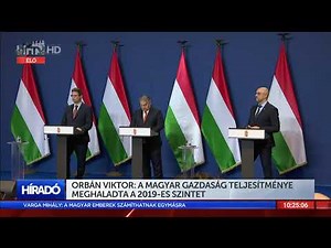 Az év utolsó Kormányinfója Orbán Viktorral (2021-12-21) - HÍR TV