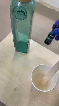 Repairing antique glass with epoxy resin