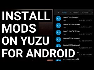 How to Install a Patch or MOD for Yuzu on Android?