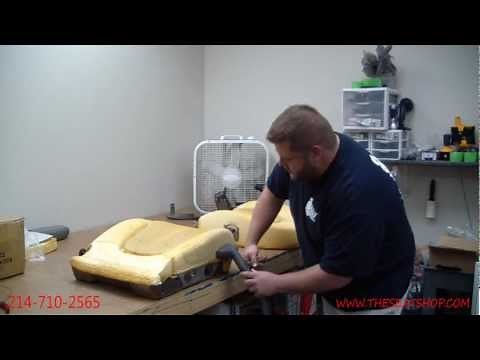 Restoring your foam cushion using a steamer