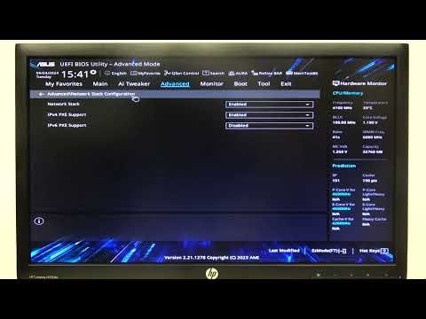 How to Enable/Disable Network Stack on ASUS Z690 Prime Motherboard | Configure Network Boot Settings