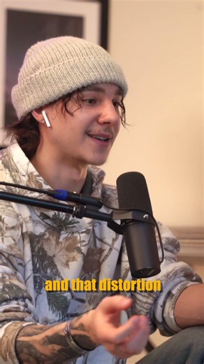 great use of distortion