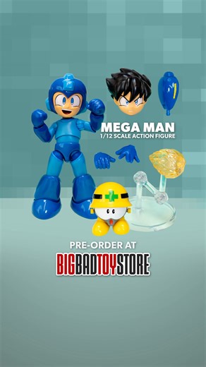 15K views · 223 reactions | Mega Man fans, power up! The Mega Man Deluxe 1/12 Scale Action Figures are now available for pre-order at BigBadToyStore! Featuring incredible articulation and game-accurate details, these figures are a must-have for any Blue Bomber collector.  Pre-order now while supplies last; https://link.bigbadtoystore.com/43e712 #MegaMan #Capcom #ActionFigures #BBTS #BigBadToyStore | BigBadToyStore | Facebook