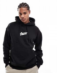 Pull&Bear STWD hoodie in black | ASOS