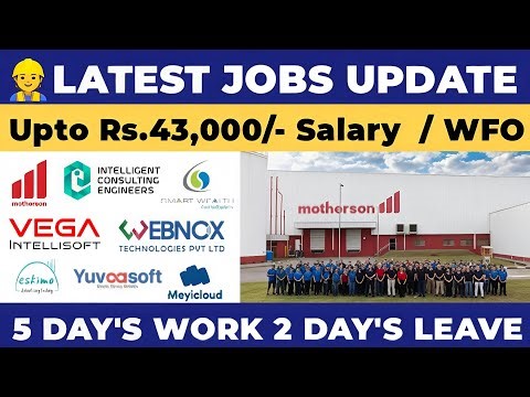 🔥 Chennai, Coimbatore, Pondicherry & Kanchipuram Jobs 2026 | Freshers & Experienced Hiring