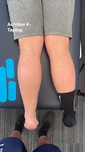 4.9K views · 55 reactions | Achilles K-Taping #theclubphysio #physio #achilles #strapping #ktape #sportstaping #calfstrain #severs | The Club Physio | Facebook