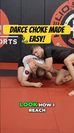 Struggling with the Darce Choke? Watch this!