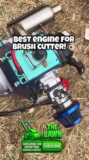 The Best Engine Brush Cutter for Mowing ✂️🌱 Oddly Satisfying Results 🎧