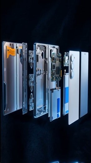 Inside Samsung Galaxy Z Fold6! 🤯📱 #Shorts #Samsung