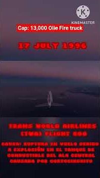 Trans World Airlines (TWA) Flight 800 CVR & ATC #animation #crash #aviation