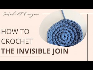 How to make a Crochet Invisible Join