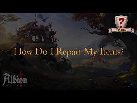 How Do I Repair My Items in Albion Online?