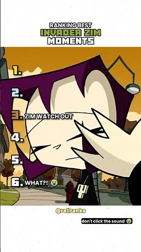 Ranking Invader Zim Moments 😭