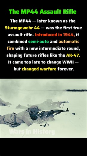 The First Assault Rifle of WWII? 🔫 | MP44 Explained #ww2