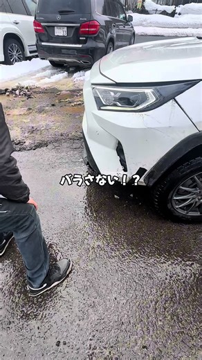 LUV4のバンパー交換の見積もりが5分で終わった#りっきー社長 #ランボルギーニ