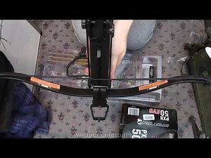 Skorpion 50lb Pistol crossbow unboxing and assembly