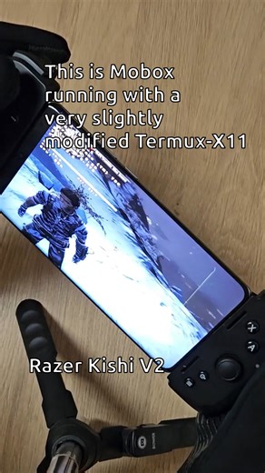 Mobox running unrooted with a GamePad