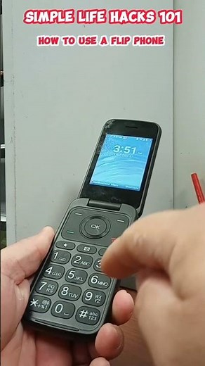 How to use a flip phone
