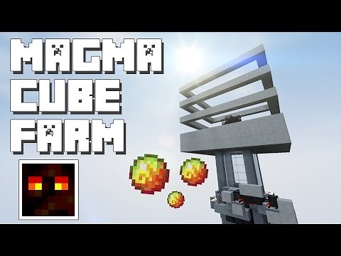 Minecraft: Magma Cube Farm [With Spawner]