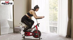 Indoor Belt Drive Stationary Exercise Bike for Home Gym Fitness Cardio Workout 330lbs