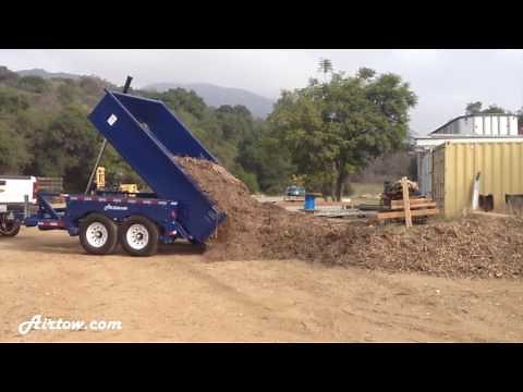 Airtow 3D Series Drop Deck & Dump Trailer Demonstration