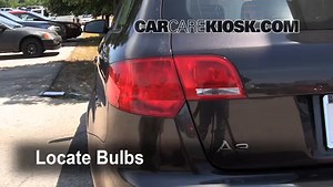 Tail Light Replacement on 2008 Audi A3 2.0L 4 Cyl. Turbo