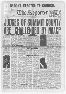 The Reporter, Akron's African-American newspaper, is now online at Ohio Memory