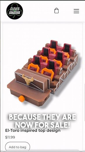 3D printed Coaster Train designs now available!! #rollercoasters #3dprinting #coasterenthusiast