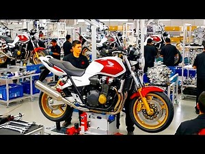 Inside Honda CB1300 Factory: From Raw Metal to a Legendary Motorcycle