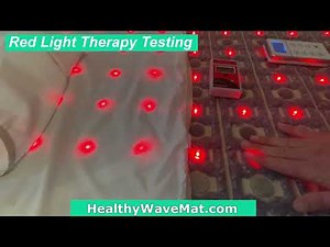 Testing Healthy Wave Mat. Safety, EMF, Dirty Electricity, PEMF, Red Light, Negative Ions Testing