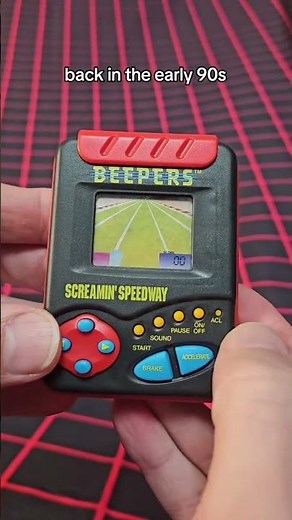 Beepers Game by Tiger #gamer #retrogaming #tbt #vintage #90s #game