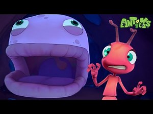 Escaping the Underground Monster! 🏃‍♂️🐛 | Antiks 🐜 | Funny Cartoons for Kids