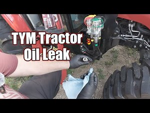 Why Is My Tractor Leaking Oil Here?