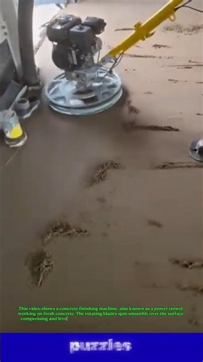 This Concrete Finishing Machine Makes Floors Perfect in Minutes!