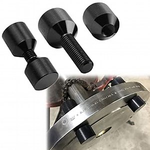 1-1/8" Two Hole Pins Set - Handy 6061 Aluminium- 3/8-16 Stainless Steel Threaded Rod Construction 2 Hole