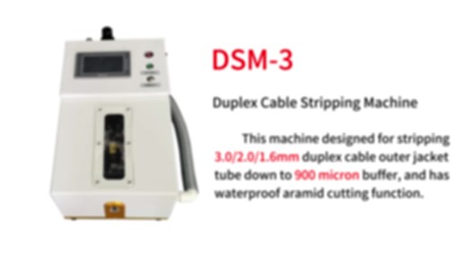 Precision Cable Stripper for Single Mode Multimode Fiber Jacket Preparation Automatic Cable Fiber Optic Wire Stripping Machine