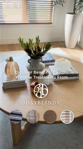 Choosing Window Treatments: Explore Swatches + Styles with 3 Day Blinds