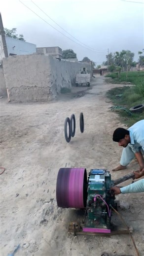 😳Tyre3 test engine starting diesel new technology 😱😱😱