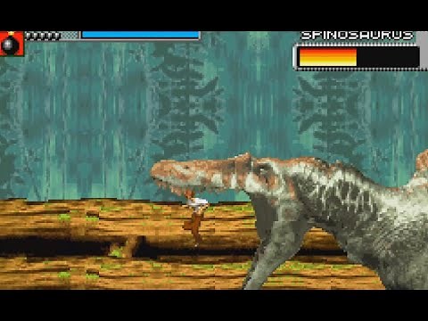 Jurassic Park III: The DNA Factor (GBA) Playthrough longplay video game